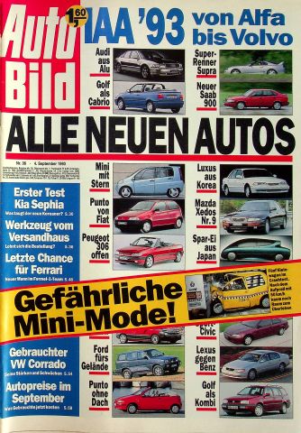Deckblatt Auto Bild (36/1993)